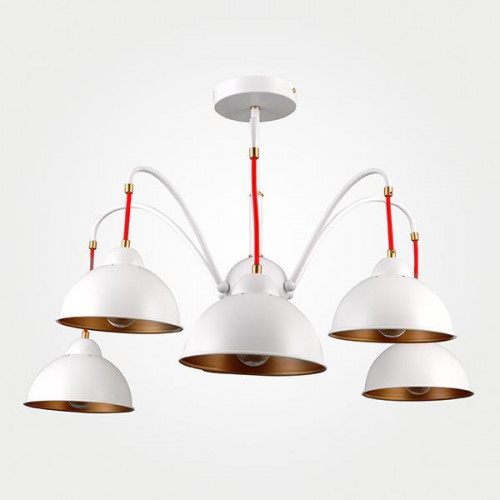 потолочная люстра eurosvet 70043/6 белый в Нижневартовске