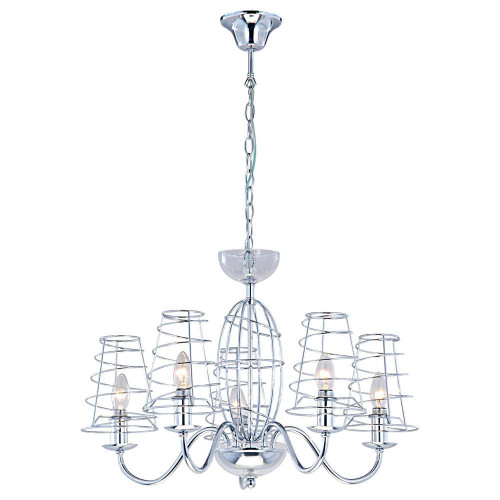 подвесная люстра arte lamp cage a4320lm-5cc в Нижневартовске