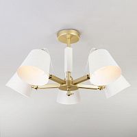 потолочная люстра eurosvet frozen 70083/5 золото в Нижневартовске