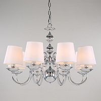 подвесная люстра newport 21008/c белая в Нижневартовске