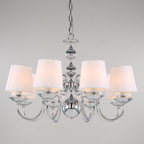 подвесная люстра newport 21008/c белая в Нижневартовске