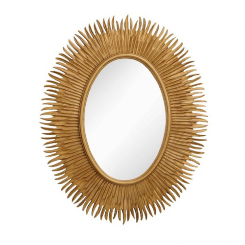 овальное зеркало настенное золото moher в Нижневартовске