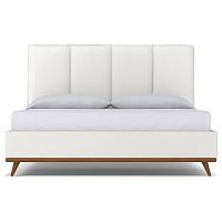 кровать двуспальная 180х200 белая carter snowfall в Нижневартовске