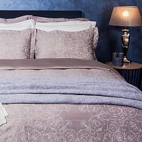 комплект постельного белья decoflux сатин семейный versaille mocha в Нижневартовске