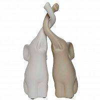 статуэткаслоники бежево-белая 11х10,5х34 (набор) в Нижневартовске