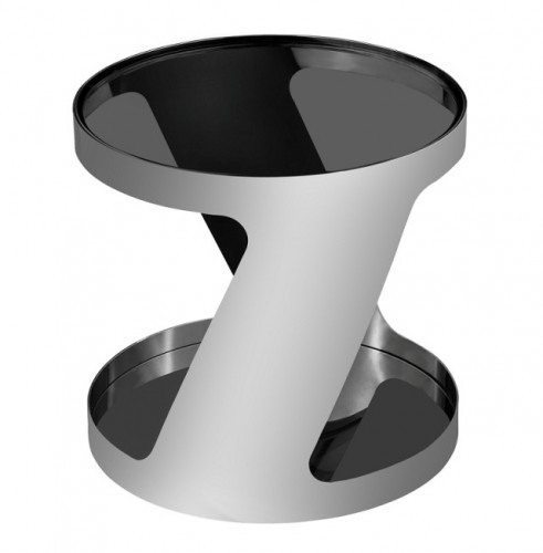 столик журнальный height black silver хром в Нижневартовске