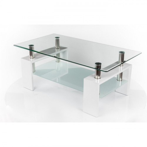 стол стеклянный ct-52 лак белый в Нижневартовске