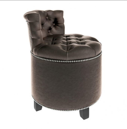 пуф со спинкой pezaro коричневый в Нижневартовске