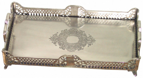 поднос nina серебристого цвета в Нижневартовске