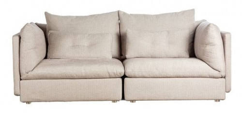 диван provo прямой светло-серый в Нижневартовске