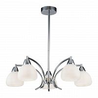 потолочная люстра freya cindy fr5022pl-05ch белая в Нижневартовске