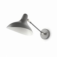 настенный светильник mantis темно-серый в Нижневартовске