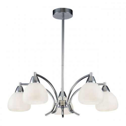 потолочная люстра freya cindy fr5022pl-05ch белая в Нижневартовске