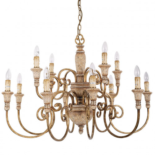 подвесная люстра ideal lux palio sp12 ruggine в Нижневартовске