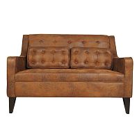 диван bering двухместный прямой коричневый в Нижневартовске