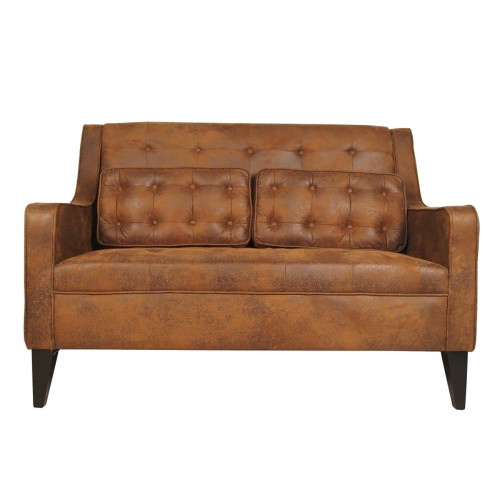 диван bering двухместный прямой коричневый в Нижневартовске