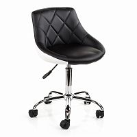 кресло компьютерное combi черное-белое в Нижневартовске