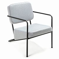 кресло крисси светло-серое от la forma (ex julia grup) в Нижневартовске