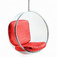 кресло bubble chair красное в Нижневартовске
