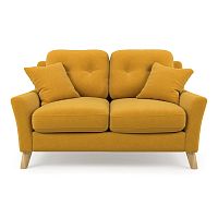 диван raf двухместный прямой желтый в Нижневартовске