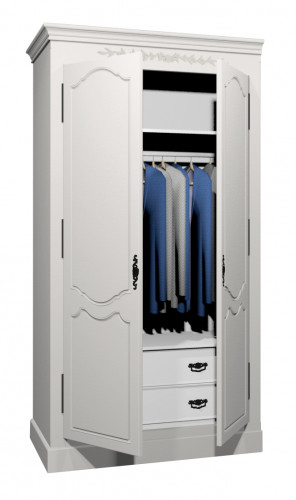 гардероб встраиваемый с тумбой марсель молочно-белый в Нижневартовске
