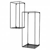 набор подсвечников настенный черный deco от eichholtz, 76/60 см, 2 штуки в Нижневартовске