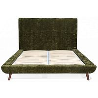 кровать полутораспальная 140х200 зеленая chameleo bare в Нижневартовске
