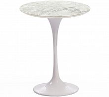 стол кофейный apriori t подстолье: белый глянец, столешница: белый керамогранит в Нижневартовске