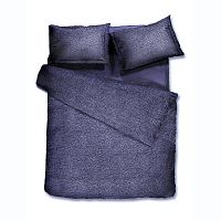 комплект постельного белья decoflux сатин семейный indigo dots в Нижневартовске