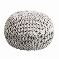 пуф arieh светло-серый с серым в Нижневартовске