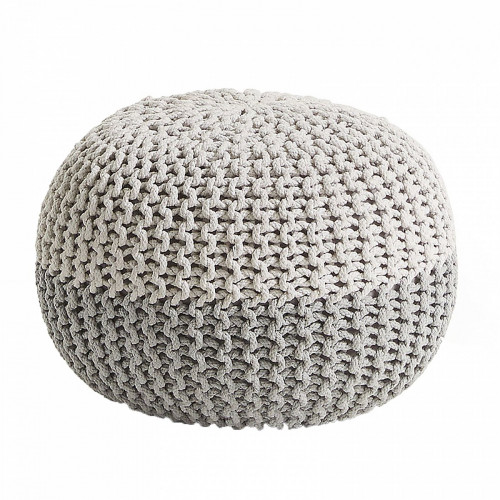 пуф arieh светло-серый с серым в Нижневартовске