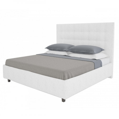 кровать двуспальная 180х200 молочная royal black в Нижневартовске