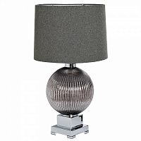 лампа настольная d30*66см плафон серый в Нижневартовске
