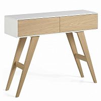 консоль gob-5438-3 от angel cerda орех/белый лак в Нижневартовске