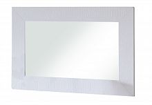 зеркало прямоугольное настенное белое quadro в Нижневартовске