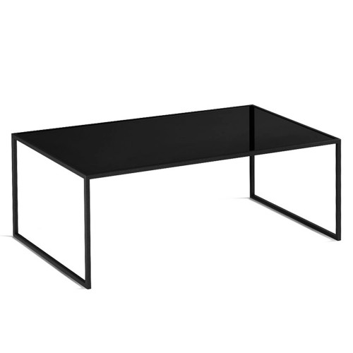 стол журнальный london lite black черное стекло в Нижневартовске