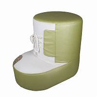 детский пуф башмачок салатовый в Нижневартовске
