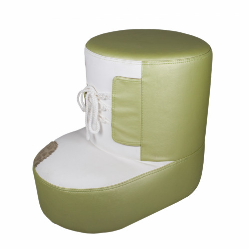 детский пуф башмачок салатовый в Нижневартовске