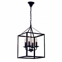 дизайнерская подвесная люстра spot light cage 9810404 черная в Нижневартовске