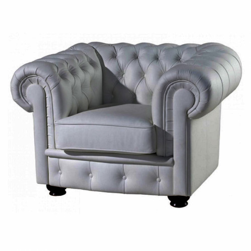 кресло честерфилд (chesterfield) серое р в Нижневартовске