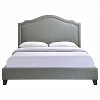 кровать двуспальная 180х200 серая cassis upholstered в Нижневартовске