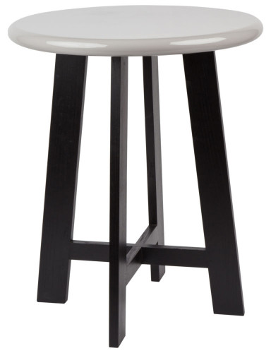 стол журнальный lunar серый, черный в Нижневартовске