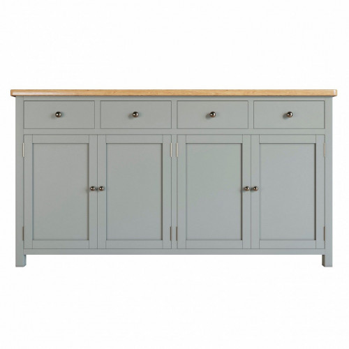 комод jules verne 4 ящика 4 дверки серый в Нижневартовске