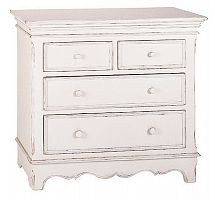 комод на четыре ящика нордик 170 х 40 х 94 белый в Нижневартовске