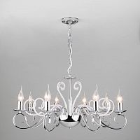 подвесная люстра eurosvet silva 60090/8 хром в Нижневартовске