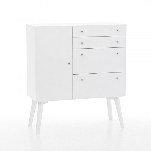 комод белый big lutreola в Нижневартовске