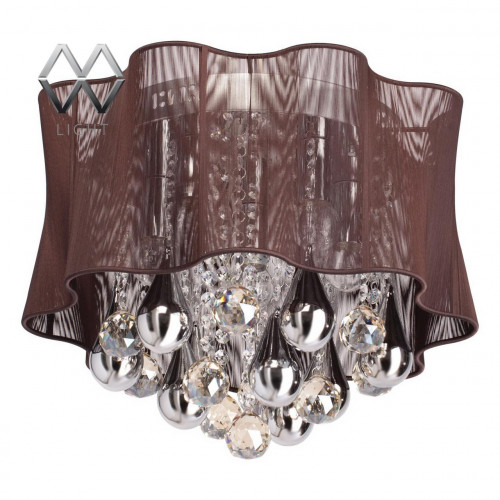 потолочная люстра mw-light жаклин 465011205 в Нижневартовске