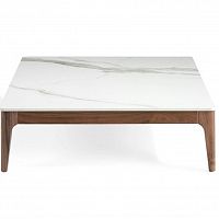 столик журнальный квадратный ct795 от angel cerda мрамор,белый в Нижневартовске