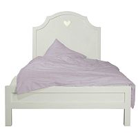 кровать полутораспальная 120х190 белая adelina в Нижневартовске