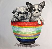 картина маслом маленькие друзья в Нижневартовске